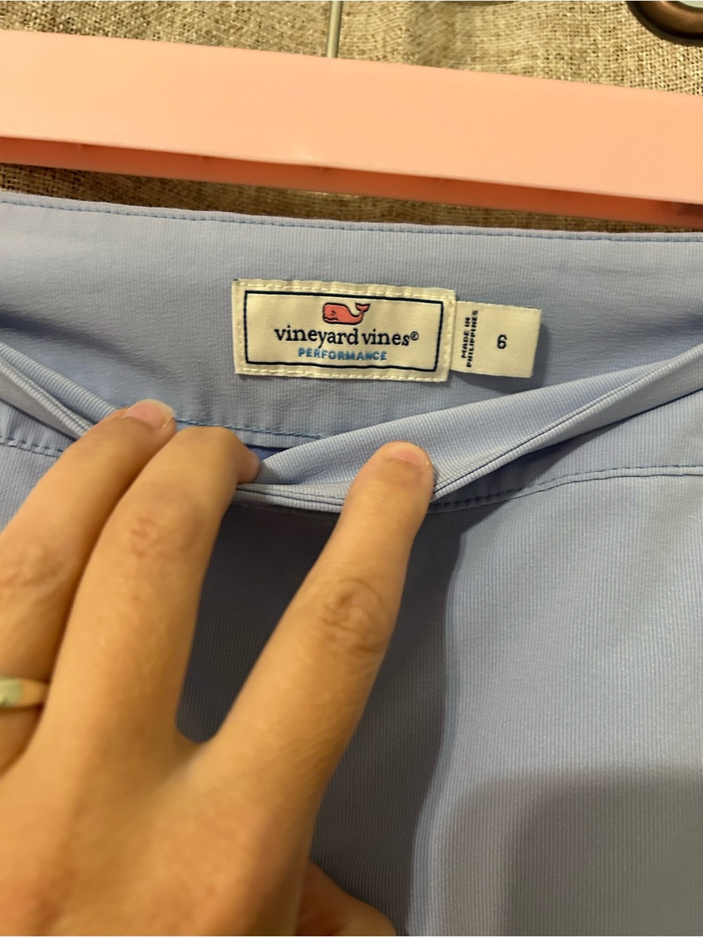 Vineyard vines skort blue scalloped - Picture 3 of 5